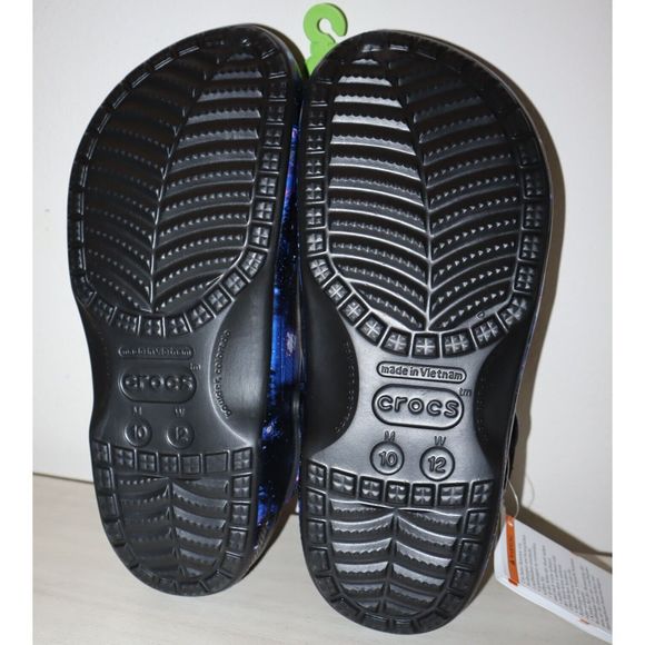 Crocs 205975-0C4 Unisex Sz Men's 10 Women's Sz 12 Baya Printed Lined Clogs - Picture 3 of 9